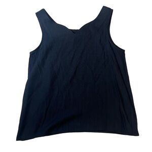 RENAISSANCE Sleeveless‎ Top Womens Small Black Vintage Lightweight Retro Chic